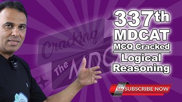 337 Logical Reasoning MDCAT MCQ CRACKED #Logical Reasoning #logical Problems