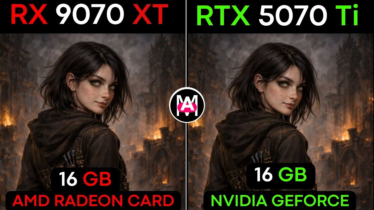 RX 9070 XT VS RTX 5070 Ti TEST IN 15 GAMES AT 1080P -1440P -2160P - YouTube