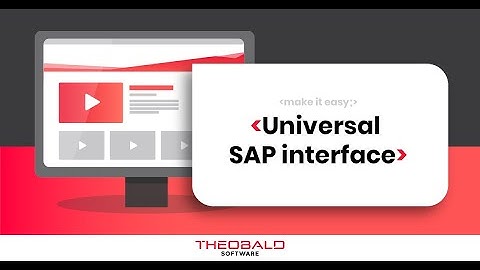Universal SAP connector