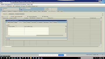 Debug SAP Function Module