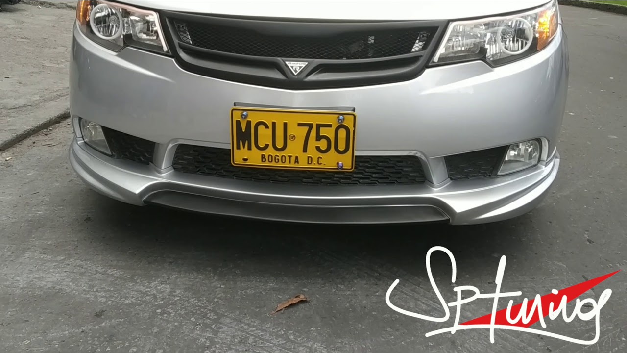 Body kit kia Cerato forte. Kia Cerato versión Deportiva YouTube