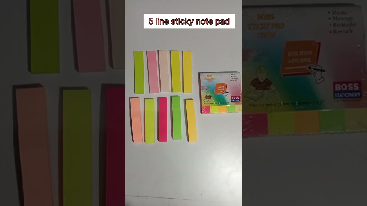 Sticky Notes 5 strips