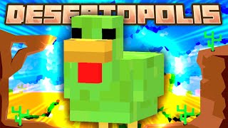 Minecraft Desertopolis | SLIMEY CHICKENS & AUTOMATION UPGRADES! #16 [Modded Desert Survival]