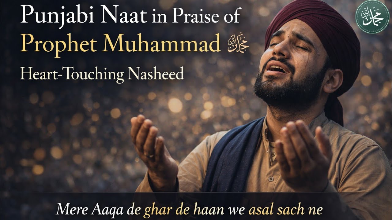 Punjabi Naat in Praise of Prophet Muhammad ﷺ | Heart-Touching Nasheed ...