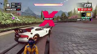 Asphalt Legend 9 Track lock once in a Milion Drive Dodge Viper Track lock Cinematic screenshot 5