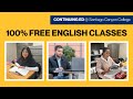 100 free english classes