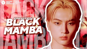 [D-12] HOW WOULD ENHYPEN SING BLACK MAMBA - AESPA | Line Distribution [COLLAB W/ •BINSOLKPOP•]