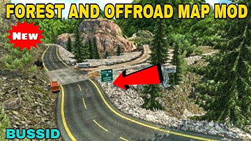 forest and offroad map mod for bussid | mod map bussid | mapas para bus simulator indonesia.