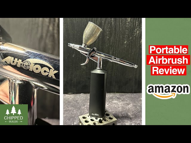 No name cordless airbrush compressor review! Portable power! 