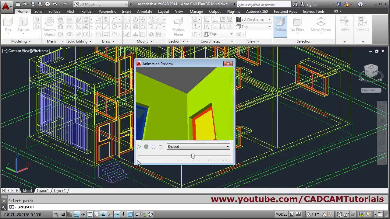  AutoCAD  Walkthrough Tutorial YouTube