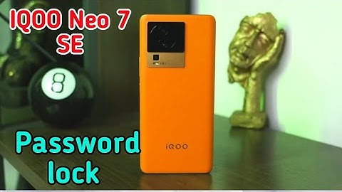 How To Set Screen Lock Password Iqoo Neo 7 SE, Screen Lock Password Setting How To Set Pattern Lock