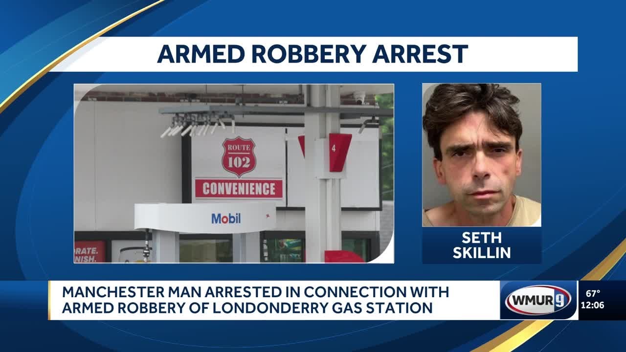 Manchester man arrested in connection with armed robbery of Londonderry ...
