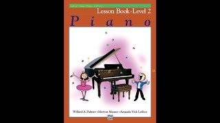 Oh Susanna P.45 - Alfreds Basic Piano Library Lesson Book Level 2