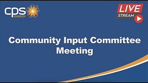 Community Input Committee (CIC) Meeting December 10, 2025