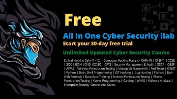 30 Days Free Trial Of Ethical Hacking And Cyber Security Courses | All In One Cyber Security ilab