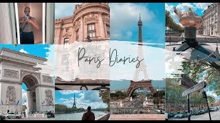 Paris Diaries | Visiting Arc de Triomphe, Flame of Liberty and the Eiffel Tower | Vlog