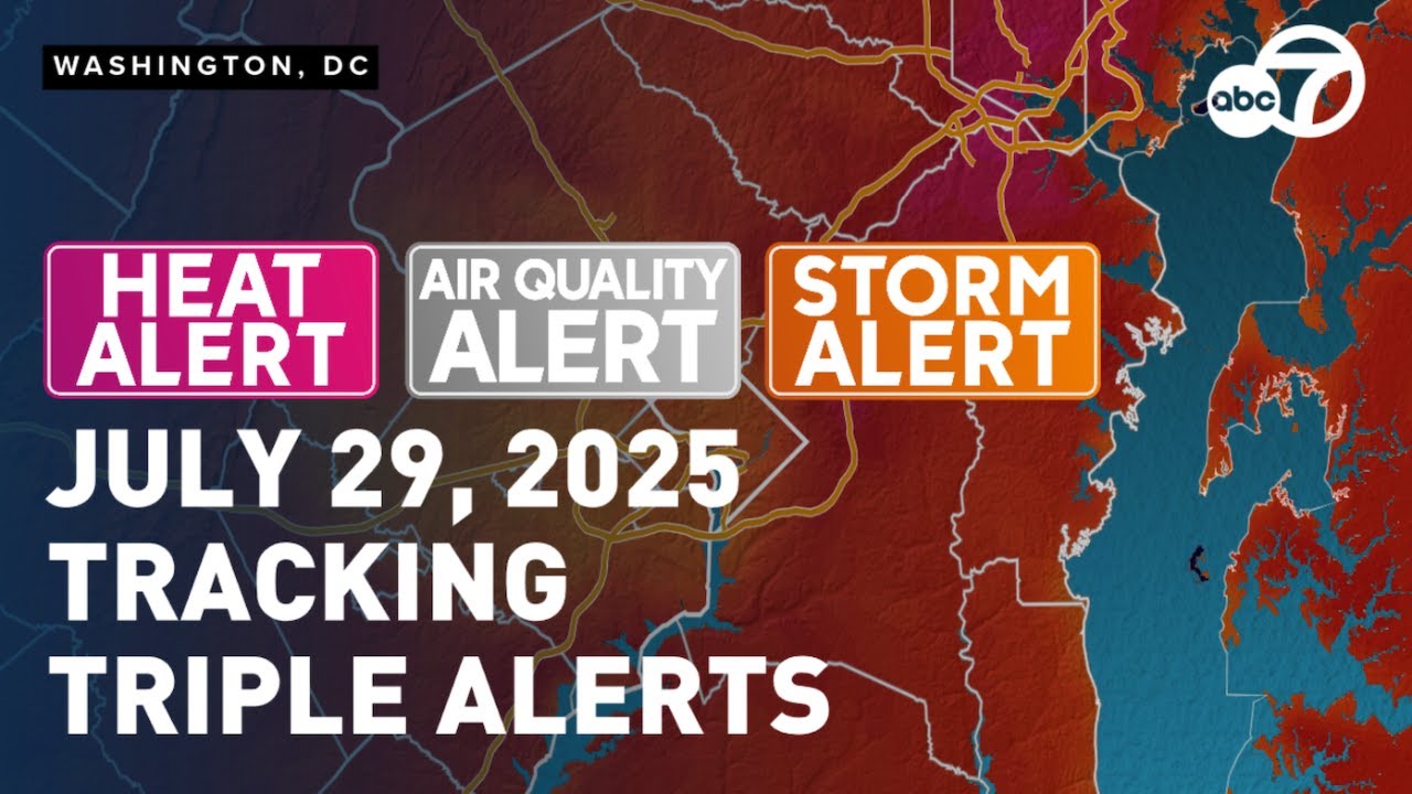 DC Weather: Triple Alert