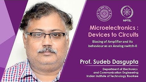 Biasing of Amplifier and its behaviour as an Analog switch-II