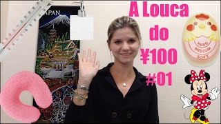 A Louca do ¥100 #01 Daiso, Egg Timer, Termometro Gigante, Cofrinho da Minnie