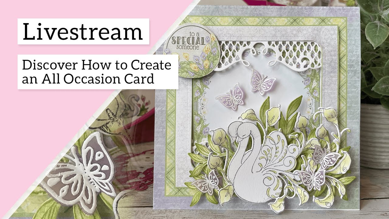 Discover how to create an all occasion card! - YouTube