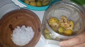 Cách làm táo mèo ngâm đường phèn rất tốt sức khỏe và làm đẹp!