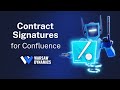 Meet Contract Signatures for Confluence!