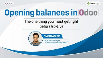 Master your Opening Balances before going live on Odoo | LIVE Webinar