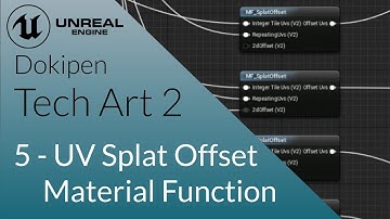 UV Tile Offset Material Function - Unreal Engine 4 Tech Art S02E05