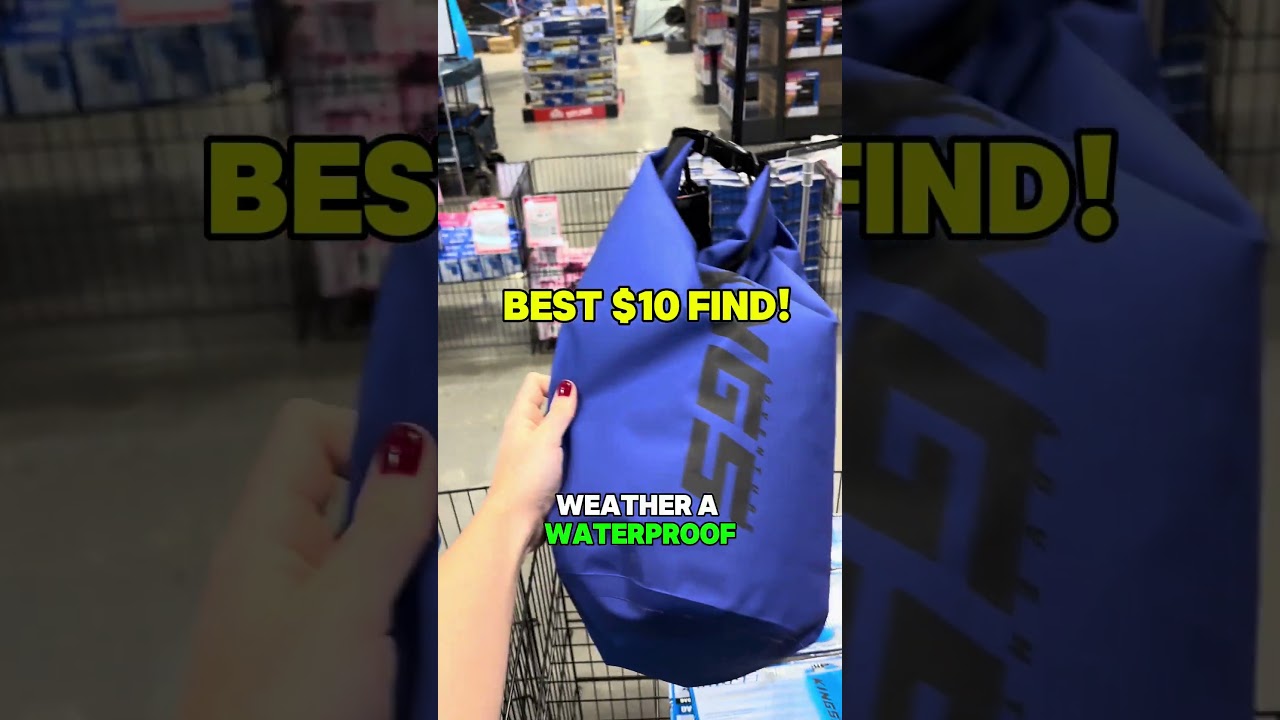 💰 Best $10 find at 4WD Supacentre - The Kings Waterproof Dry Bag!  ☀️