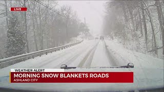 Road conditions in Ashland City