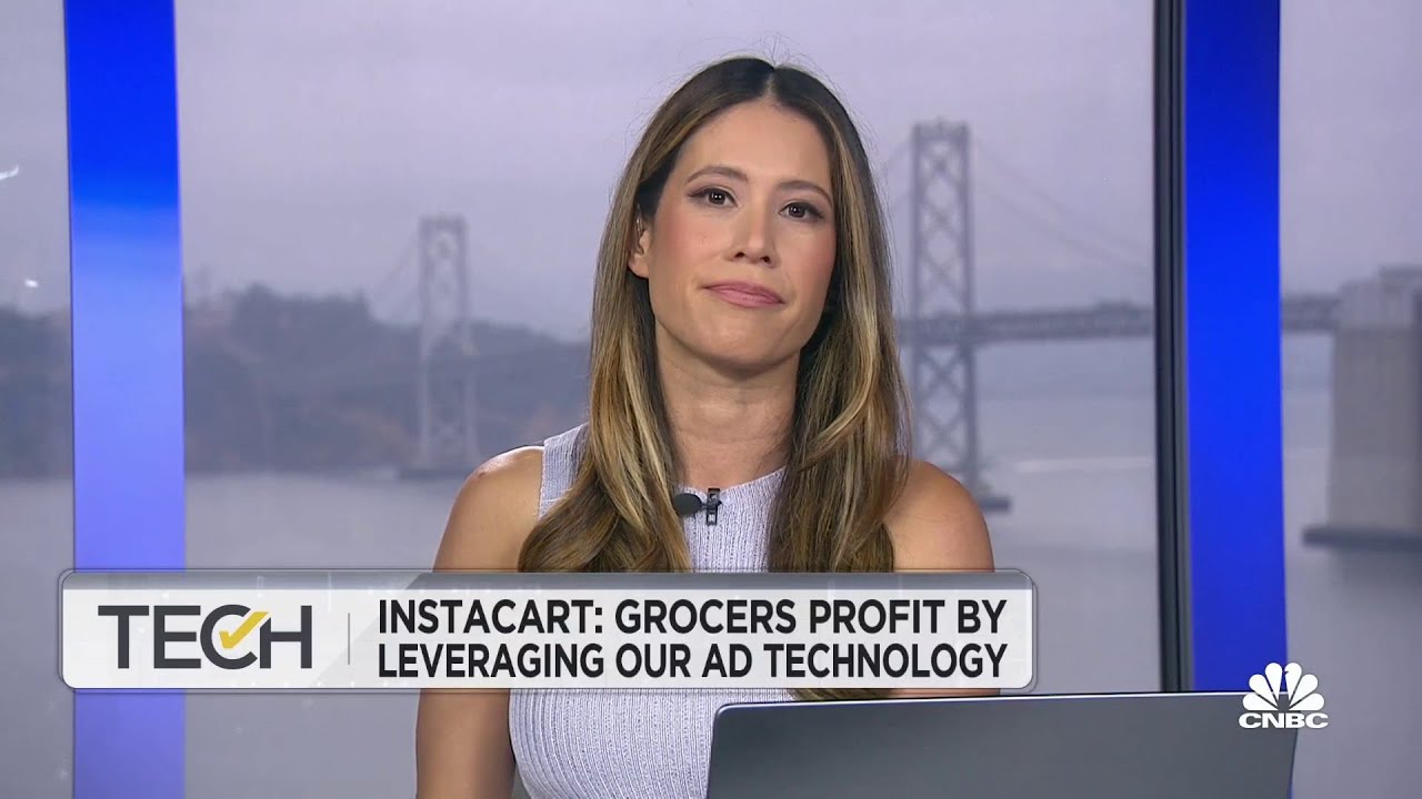 Instacart shares start trading on Nasdaq at $42, valuing grocery ...