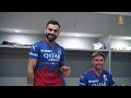 GT vs RCB The Virat and Jacks Show off the field  Dressing Room Chat  IPL 2024