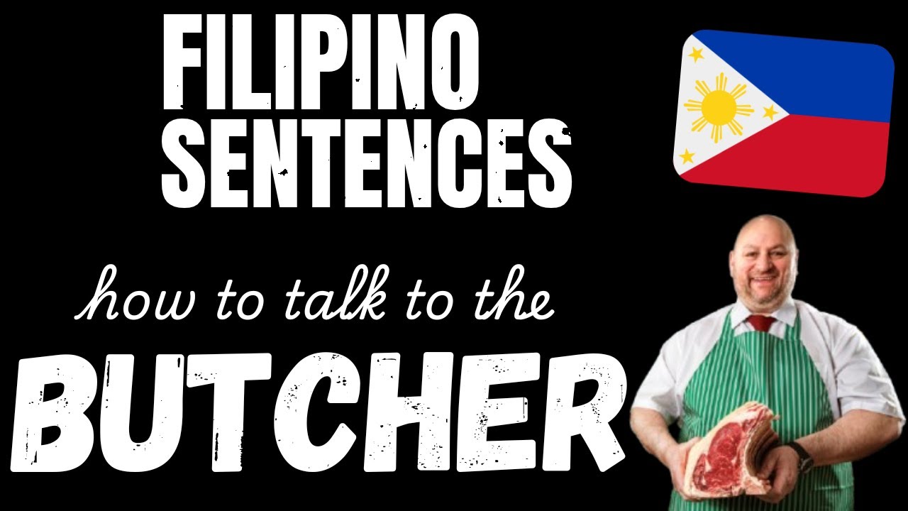 Basic Filipino conversations: Talking to the Butcher | Learn Filipino
