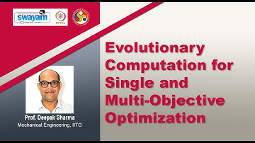 Evolutionary Computation for Single and Multi-Objective Optimization [Intro Video]