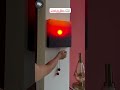 Creative Sunset Wall Lamp Manual Adjustment for Sunrise Sunset Entrance Painting Atmosphere Lamps