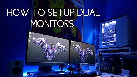 how to setup dual monitors using integrated graphics