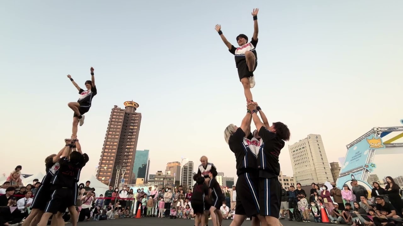 高雄冬日遊樂遊-東京都立大學男子啦啦隊3