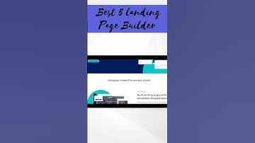 5 Best Landing Page Builders: Tools to Make Your Site Stand Out #shorts #shortvideo