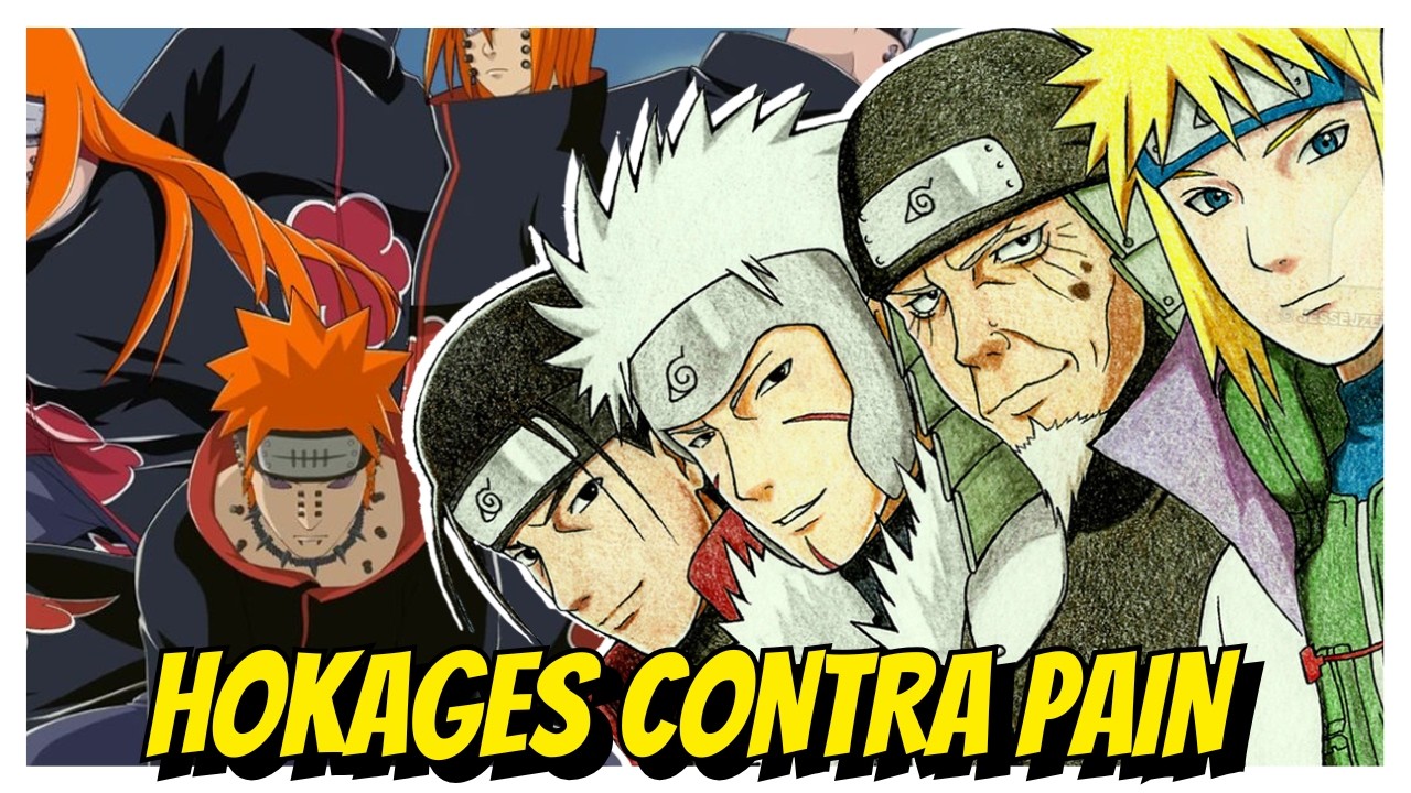¿Qué HOKAGE podría DETENER la INVASIÓN DE PAIN?