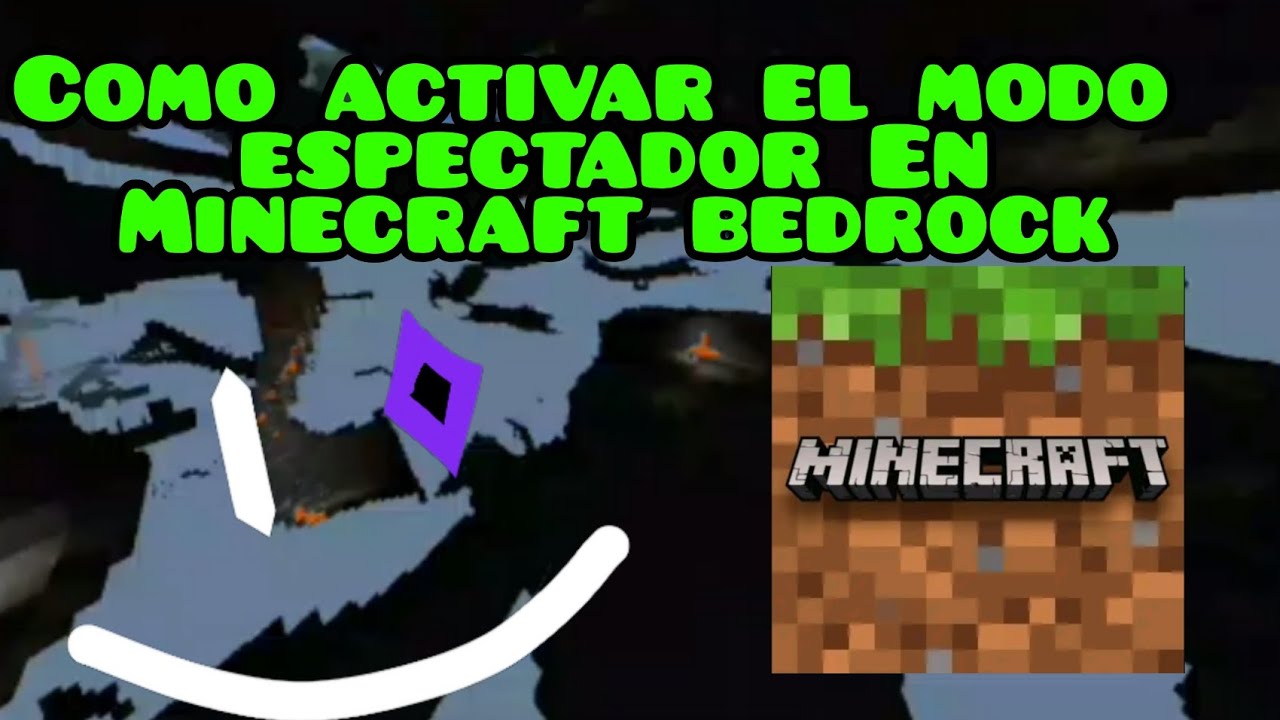 cómo activar el modo espectador en Minecraft bedrock - YouTube