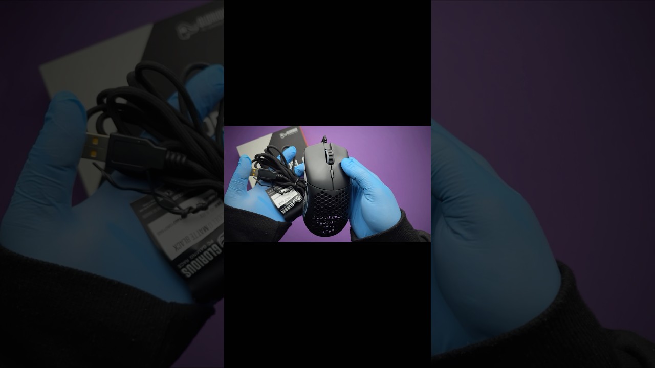 Unboxing Gaming Mouse Glorious Model O. 