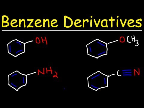 Naming Benzene Ring Derivatives - Aromatic Compounds