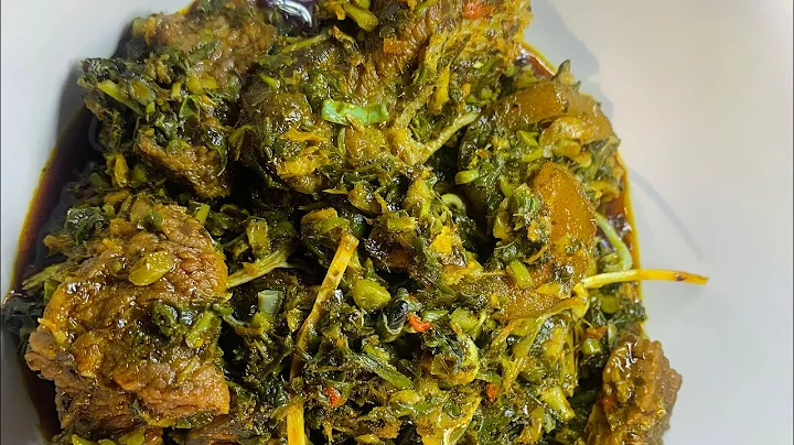 How to make Afang Soup | Afang Soup Recipe  | Akwa Ibom Style