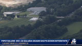 TRAFFIC ALERT: Sky 4 over shutdown on I-26 east