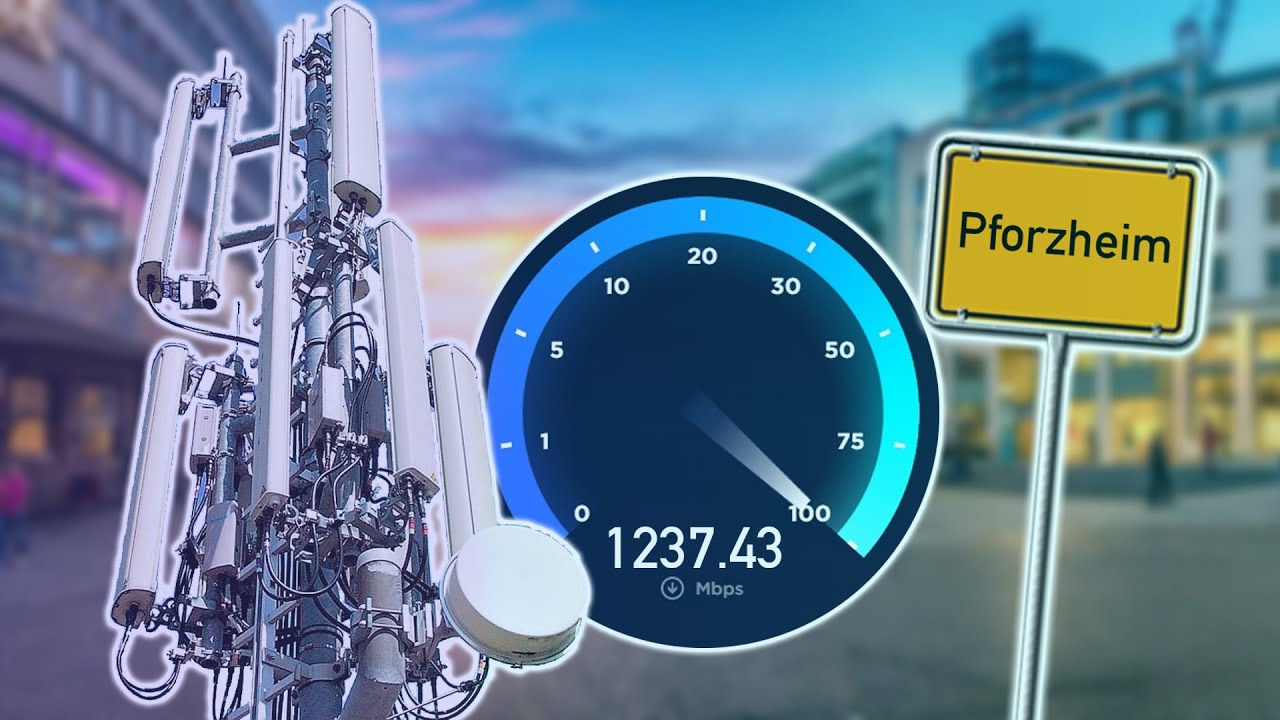Wie SCHNELL ist das INTERNET? | MOBILFUNK WALKTEST in PFORZHEIM - Telekom vs Vodafone vs o2