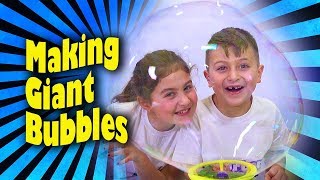 The Gazillion Bubble Machine | Making Giant Bubbles