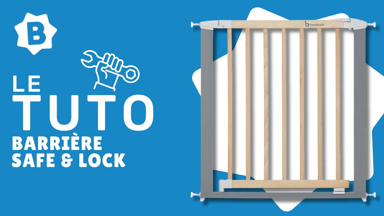 Barriere De Securite Bebe Facile A Monter Destockage Badabulle Babymoov