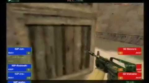 [WCG 2006 Grand Final - Counter-Strike Single Elimination - Map2]  Team3D(USA) vs NiP(SWE)