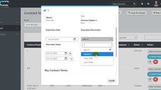 How To Set Reminders Within the Contract Vault