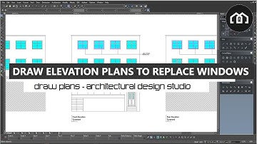 How To Draw FAST Elevation Plans | CAD Drawings | AutoCAD + TurboCAD | @drawplans